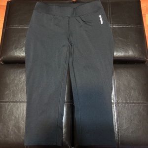 Reebok black workout leggings